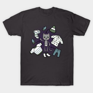 Winter cat T-Shirt